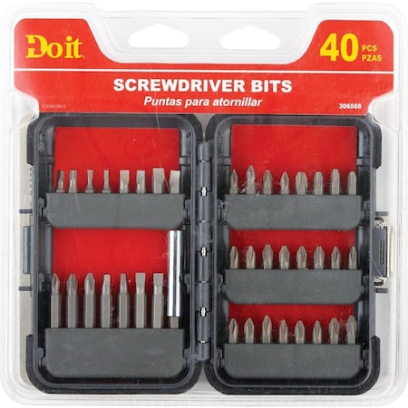 All-Source 40-Piece Screwdriver Bit Set 313661DB
